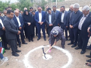 🔍آئین کلنگ‌زنی مدرسه ۶ کلاسه روستای جوهنی برگزار شد